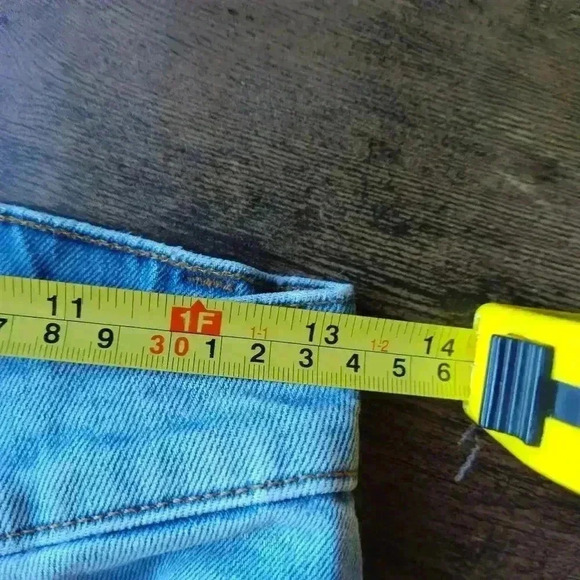 REVICE 27 HIGH WAISTED SKINNY STAR VENUS BLUE JEANS MEDIUM WASH ANKLE DENIM PANT - Picture 6 of 7